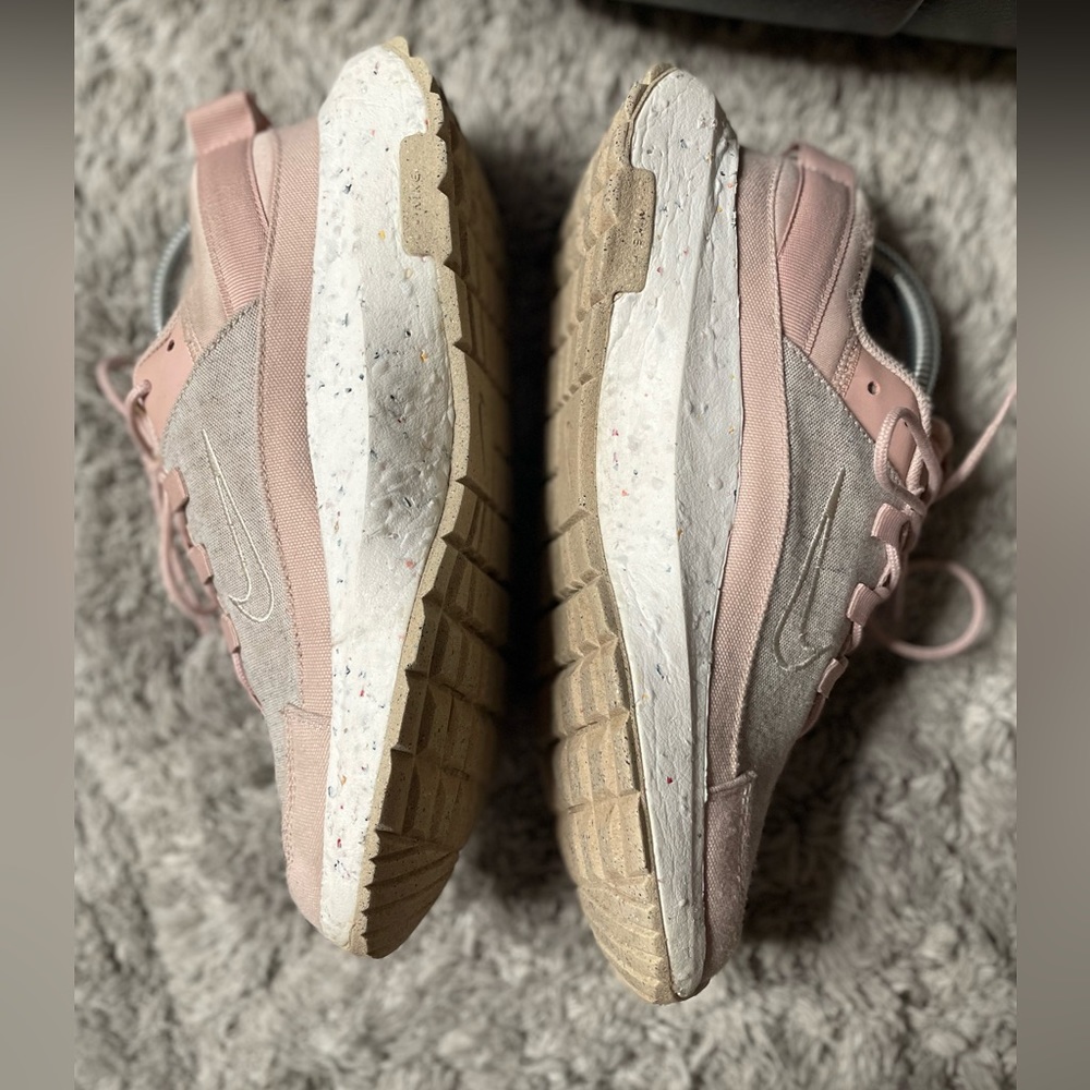 Womens Nike Crater Remixa 'Pink Oxford' DA1468-600 Shoes Size 7 - Picture 6 of 13
